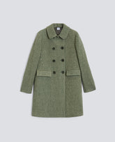 CAPPOTTO MOD.0757-VERDE/NATURALE-GREEN/NATURAL-VERDE/NATURAL-GRÜN/NATUR-VERT/NATUREL
